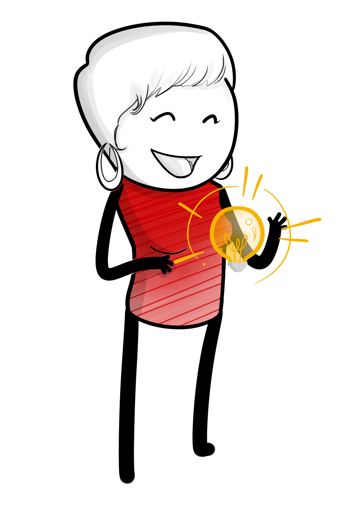Illustration for First, it thinks...